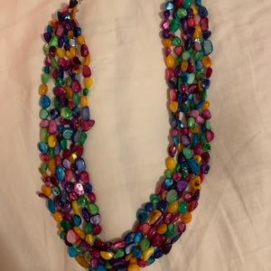 Additional photos Multi-Colored Pearl Necklace